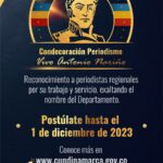 Abiertas postulaciones a la 4ª versión de la condecoración ‘Periodismo vivo Antonio Nariño de Cundinamarca’